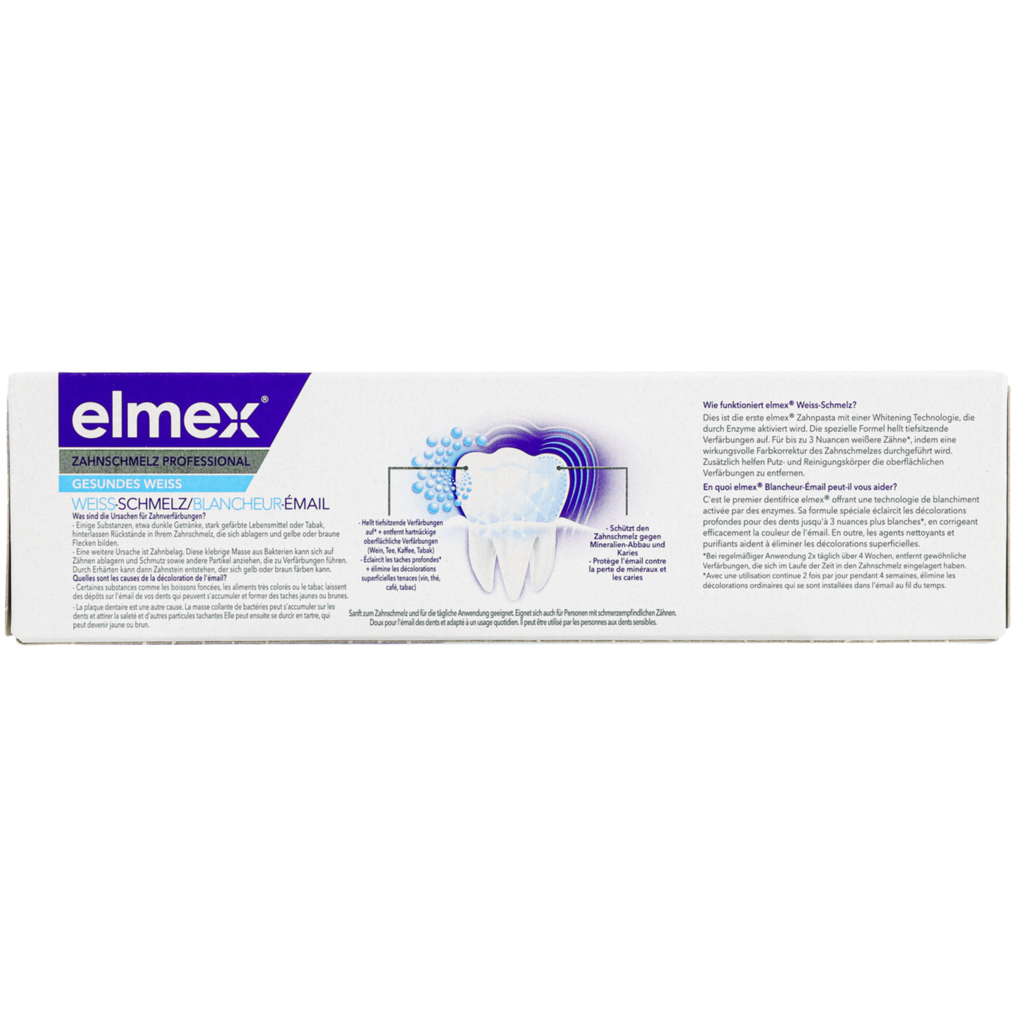Elmex Zahnpasta Pro Weiss Schmelz