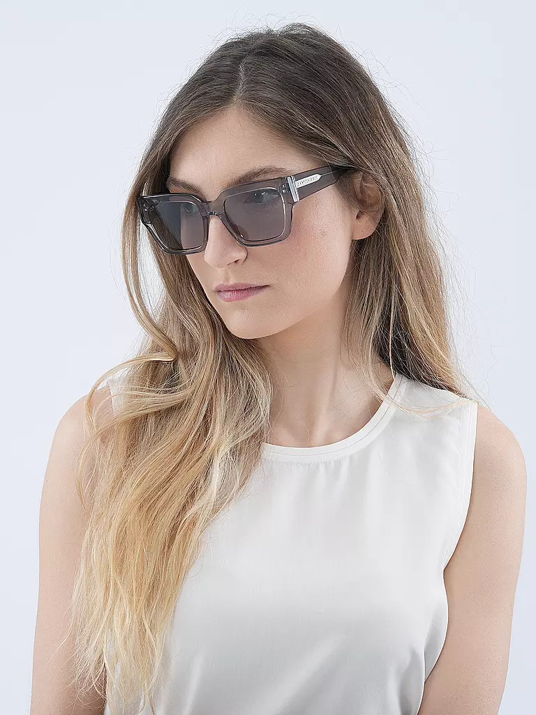 KAPTEN & SON Sonnenbrille SEVILLE TRANSPARENT GREY grau