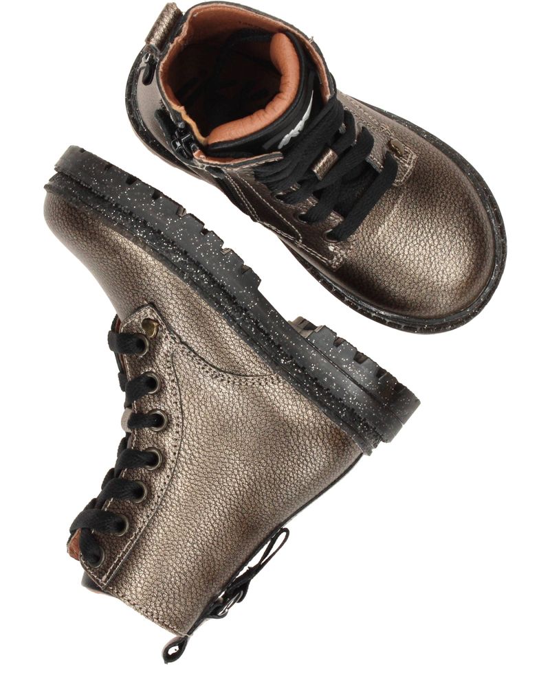 IK-KE Veterboots Zilver Meisjes