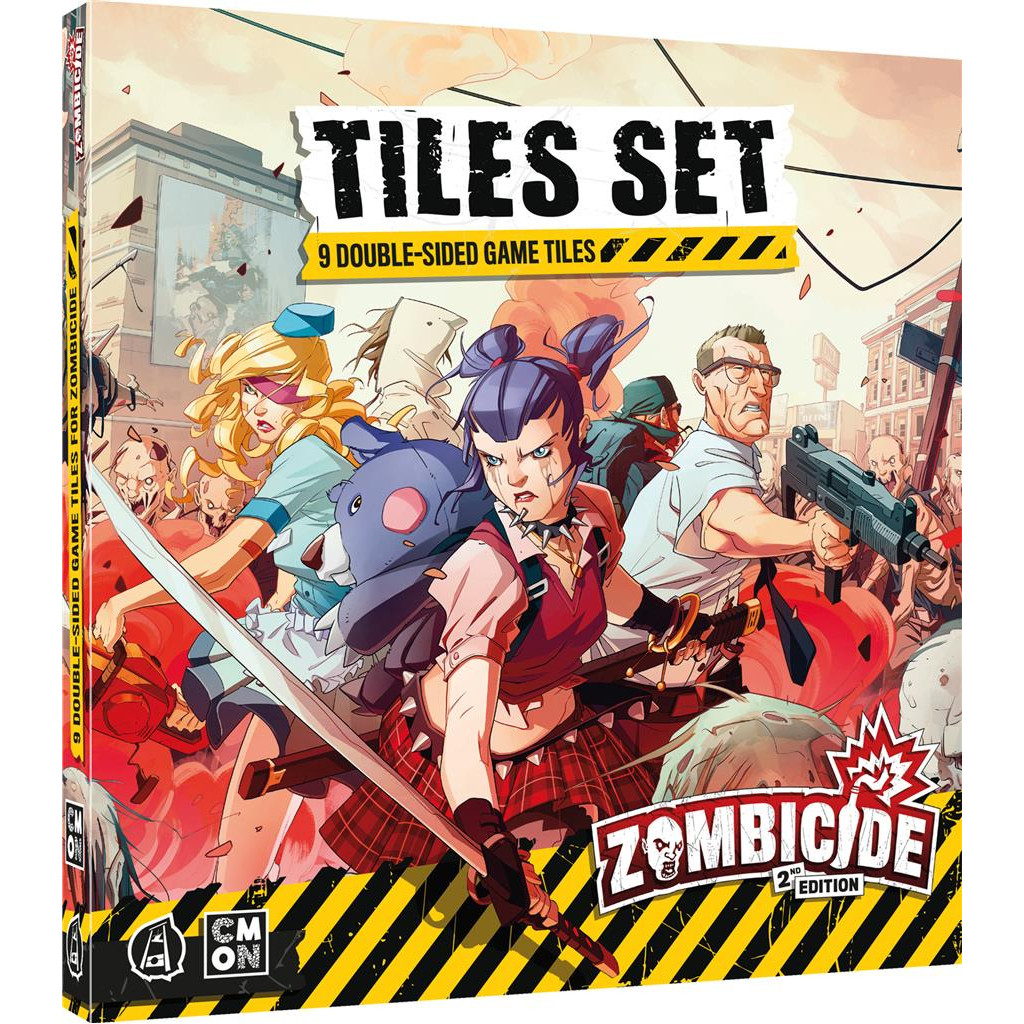 Zombicide (Saison 1) - 2ème Edition : Set de Dalles