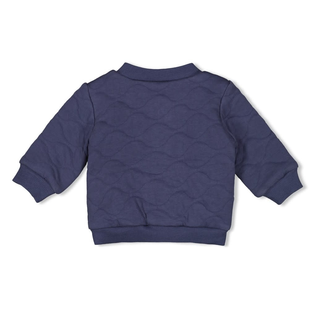 Feetje Feetje omkeerbaar bomberjack - Blue Ocean indigo