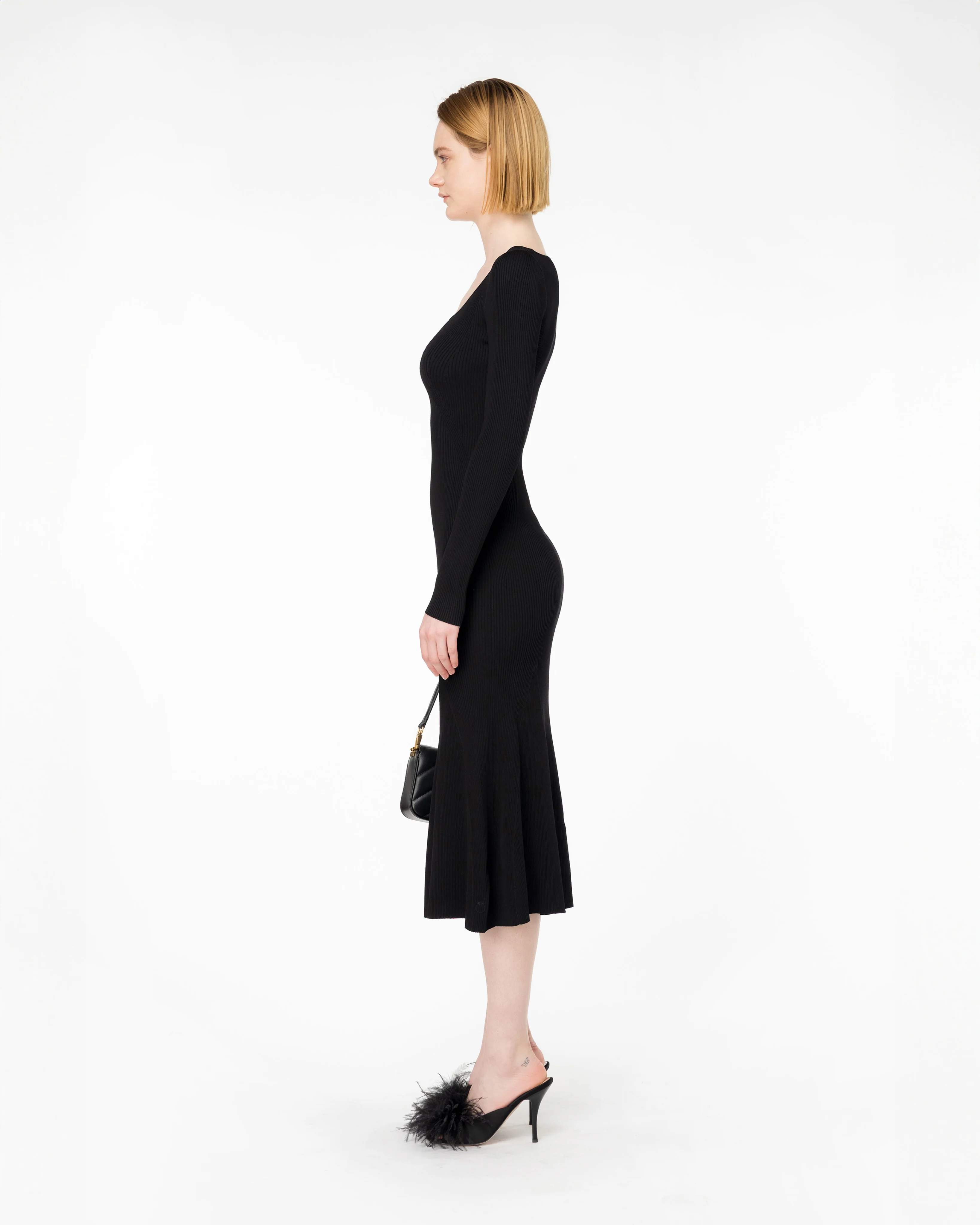 Robe longue | Noir