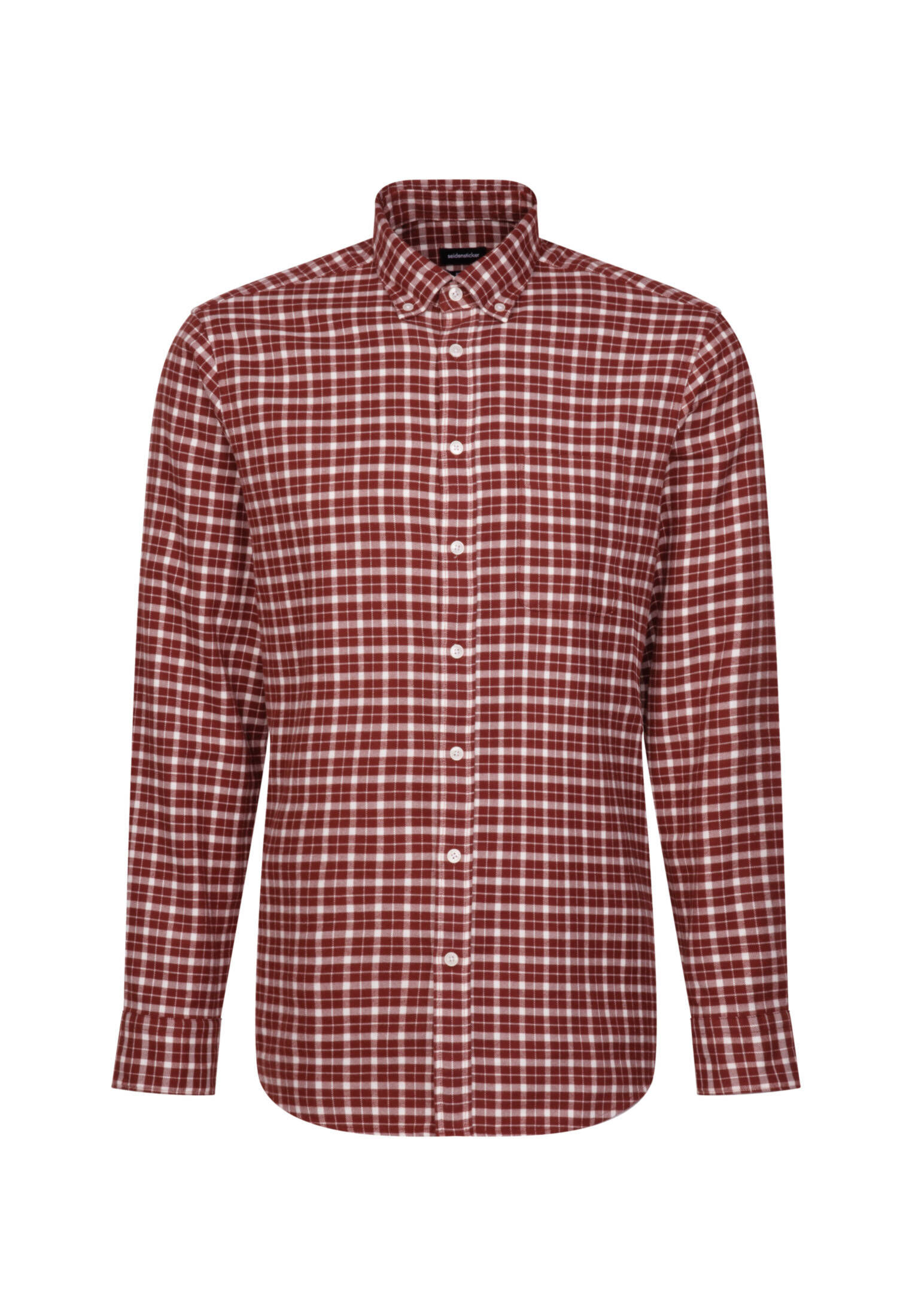 Seidensticker| Herren Casual Hemd Schwarze Rose
