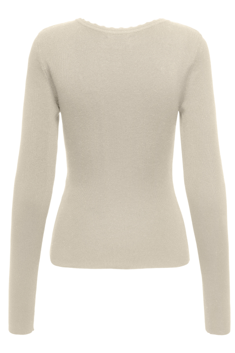 Jacqueline de Yong beige dames trui