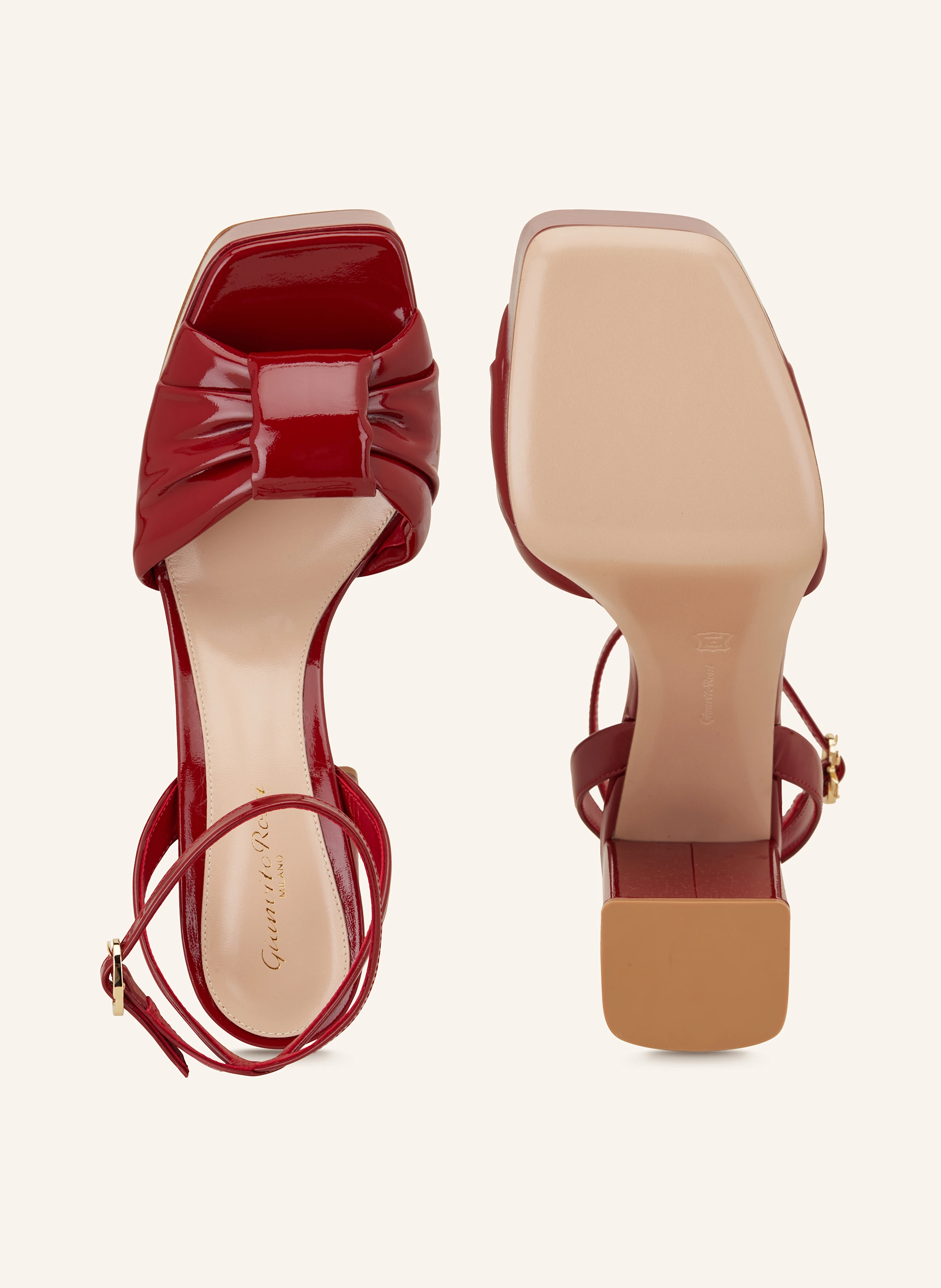 Gianvito Rossi Plateau-Sandaletten NUIT