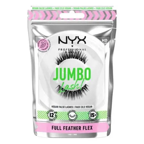 Jumbo Lash Vegan Reusable False Lash Full Feather Flex