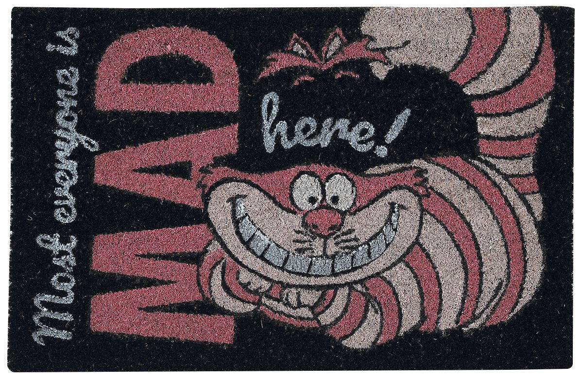 We're All Mad Here | Alice Au Pays Des Merveilles Paillasson