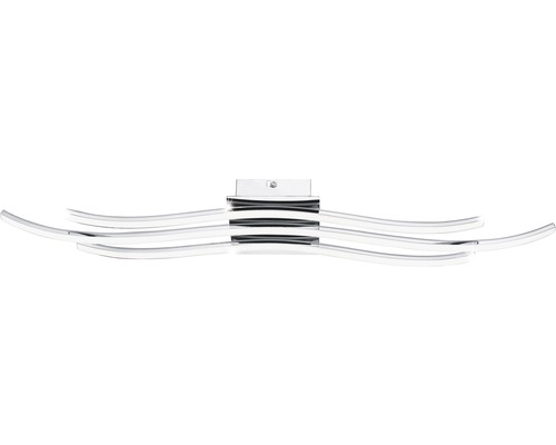 LED plafondlamp 26W 2400 lm 3000 KL 65 cm Roncade chroom/wit