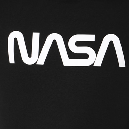 Sweat Capuche Worm Logo Noir