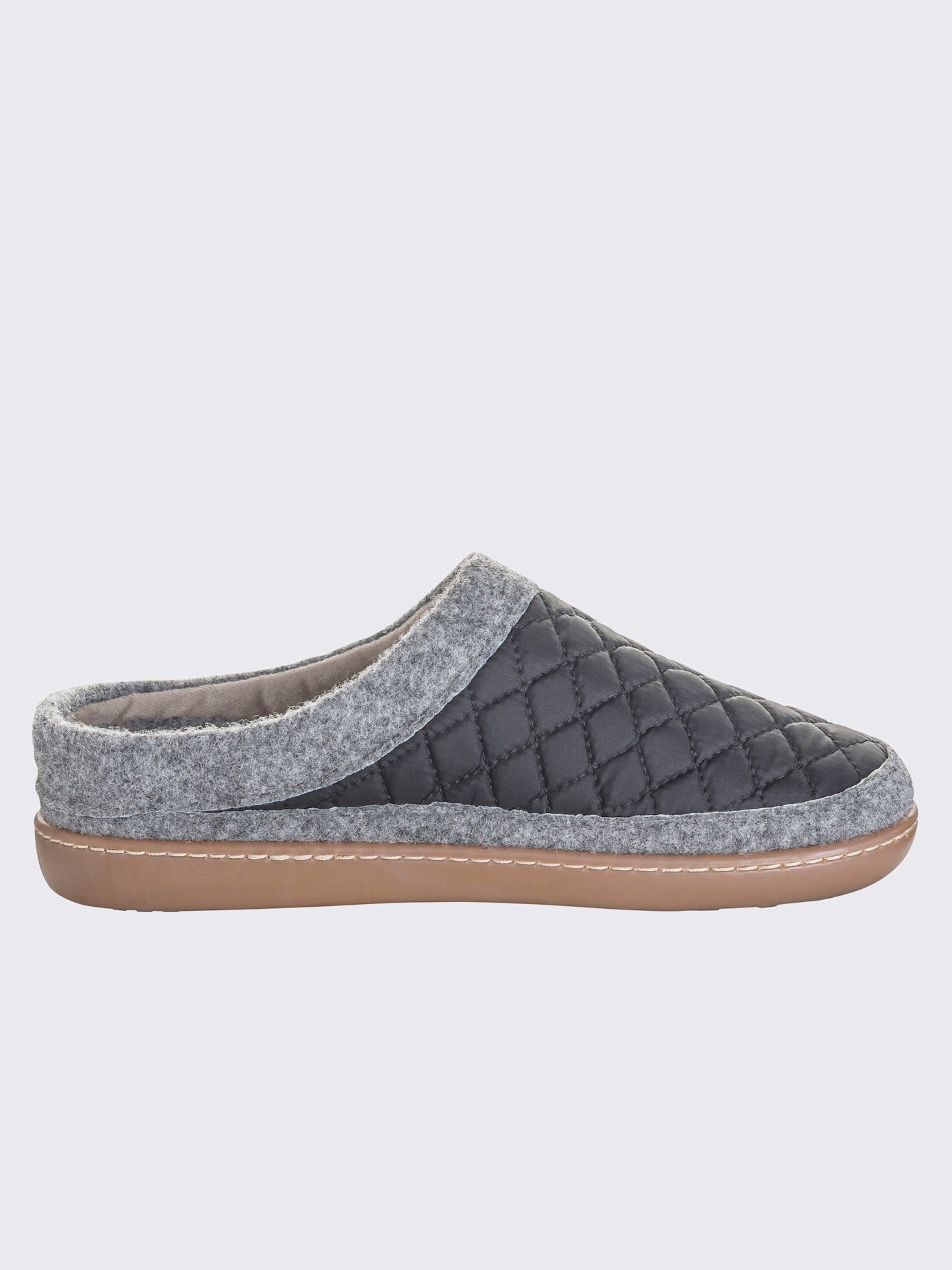 Chaussons mélange de feutre et synthétique