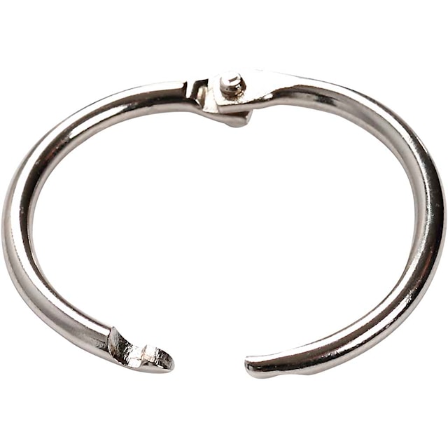 Bokring, dia. 25 mm, tykkelse 2,7 mm, 10 stk./ 1 pk.