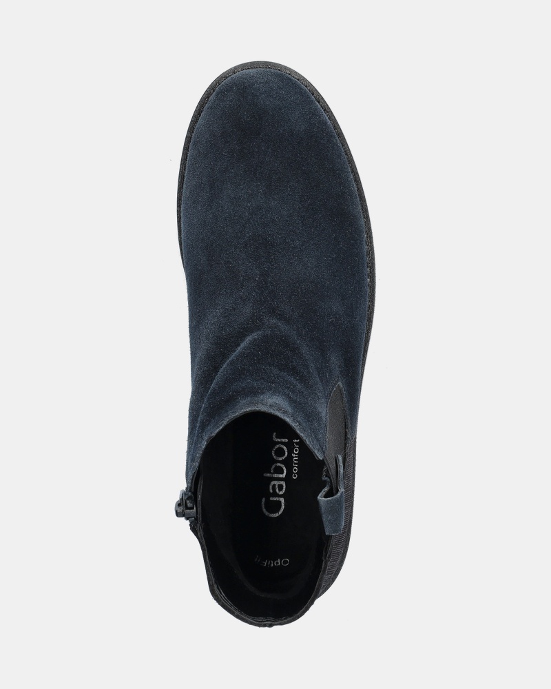 Gabor Rits- & gesloten boots  - blauw