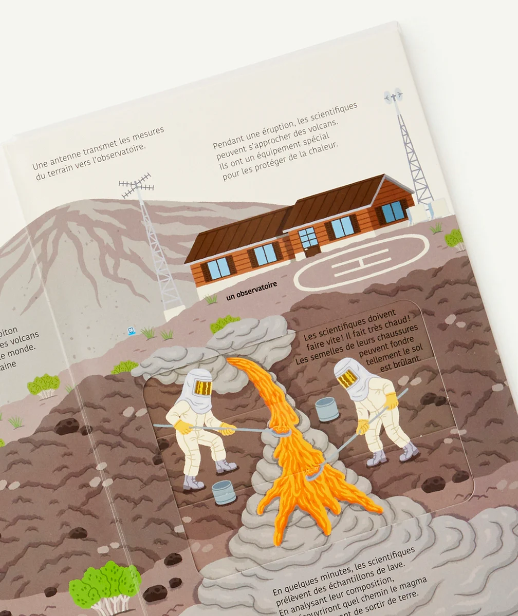 TOURBILLONLE LIVRE ANIMÉ DES VOLCANS