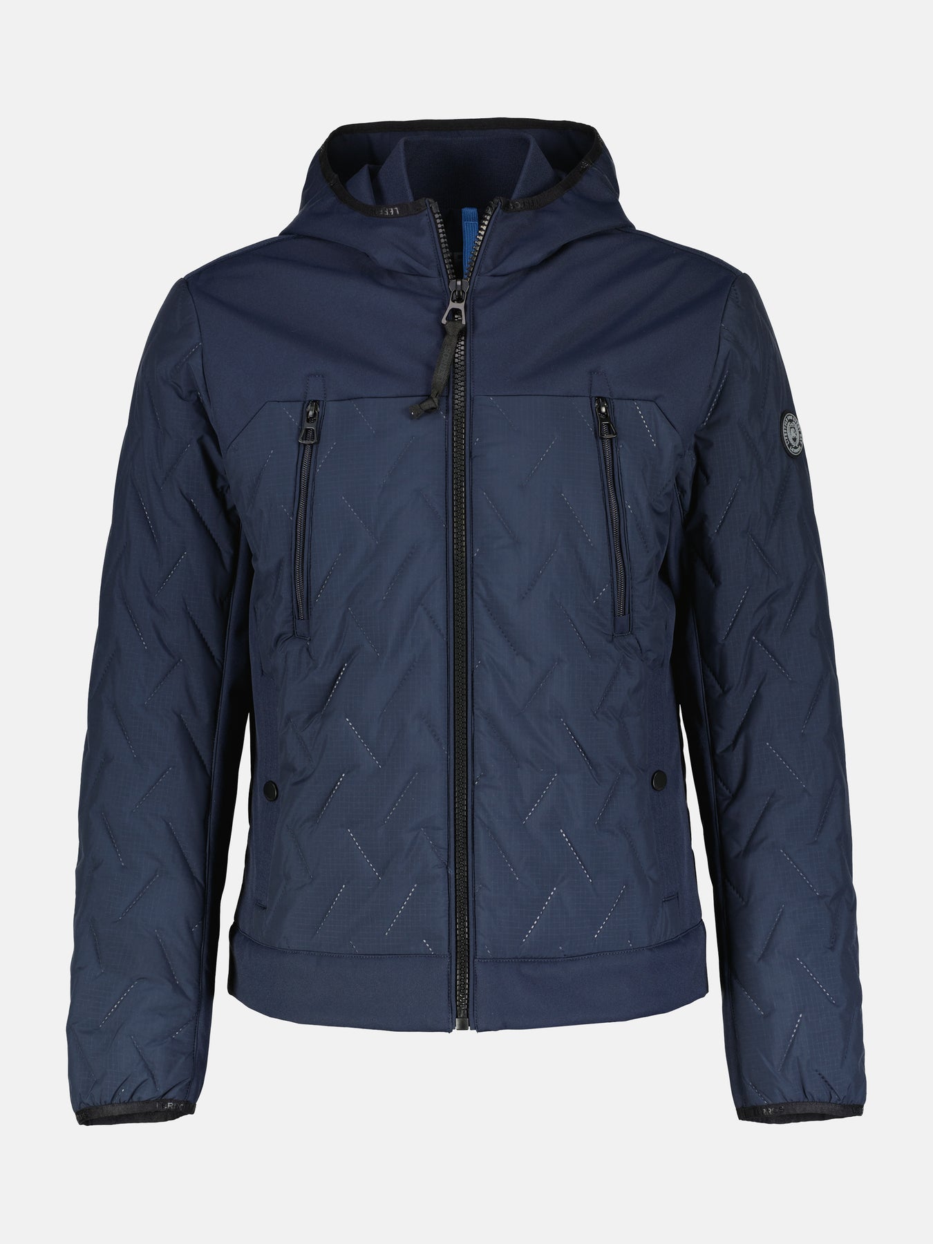 Herren Steppjacke mit Kapuze