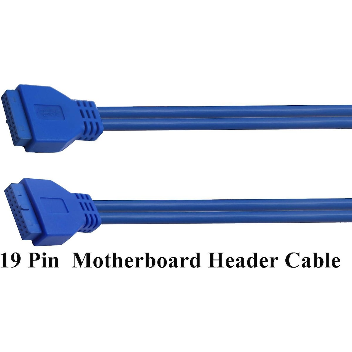 NÖRDIC 20 pins USB 3.0 header forlengelseskabel hunn til hunn 25 cm