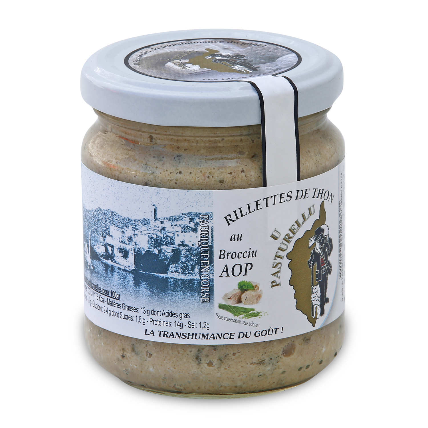Rillettes de thon au Brocciu AOP