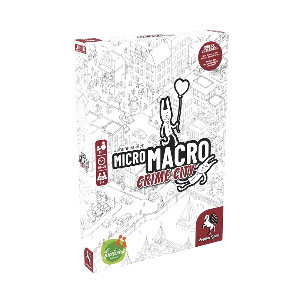 Pegasus Spiele MicroMacro: Crime City Edition Spielwiese