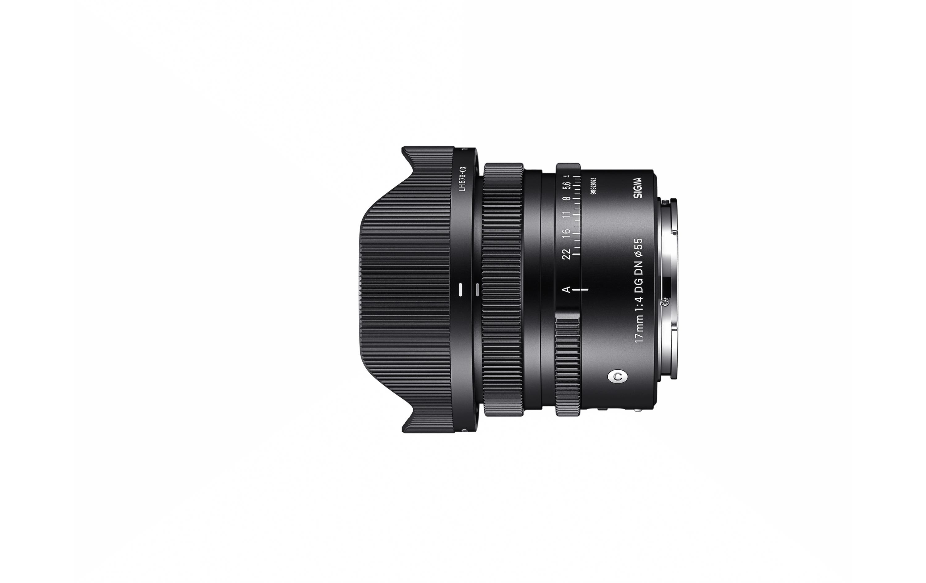 Festbrennweite 17mm F/4 DG DN C – Sony E-Mount<br>Kompaktes Ultra-Weitwinkel-Objektiv