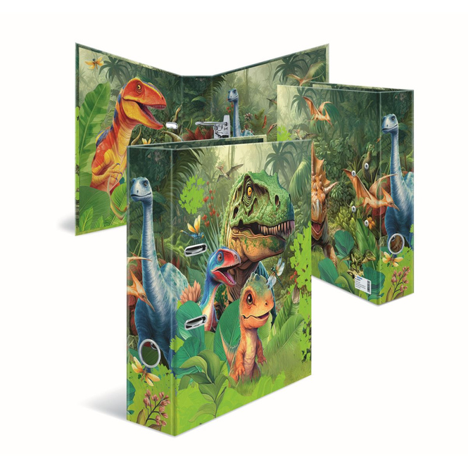 Motiv-Ordner A4 - breit - Dino World