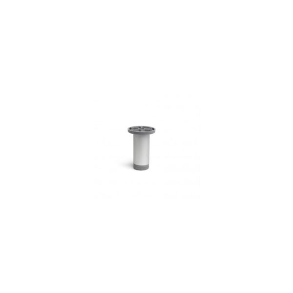 Rei Pé Regulável Aluminio Redondo Cor: Anodizado Mate - 1160440089