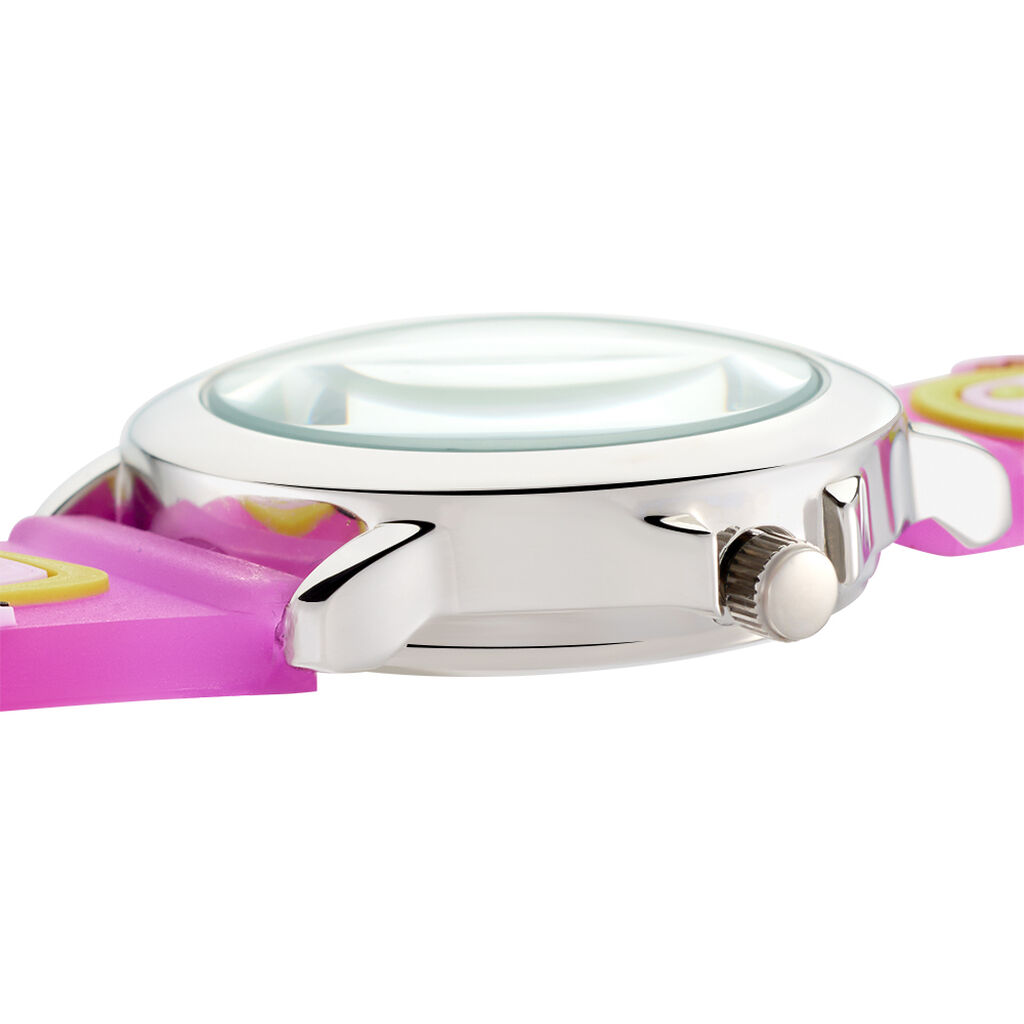 Montre Upp Papillon Vert Et Parme