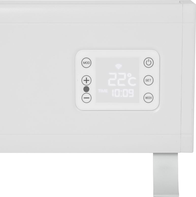 Eurom - Alutherm Baseboard - Convector Verwarming - Wit - 1500W