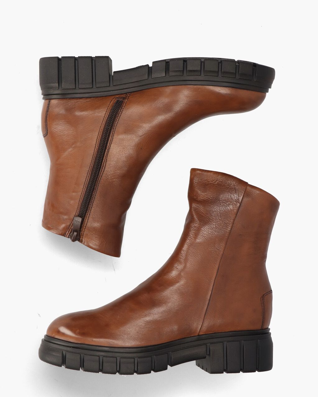 Everybody 77645 Cognac Dames Enkelboots