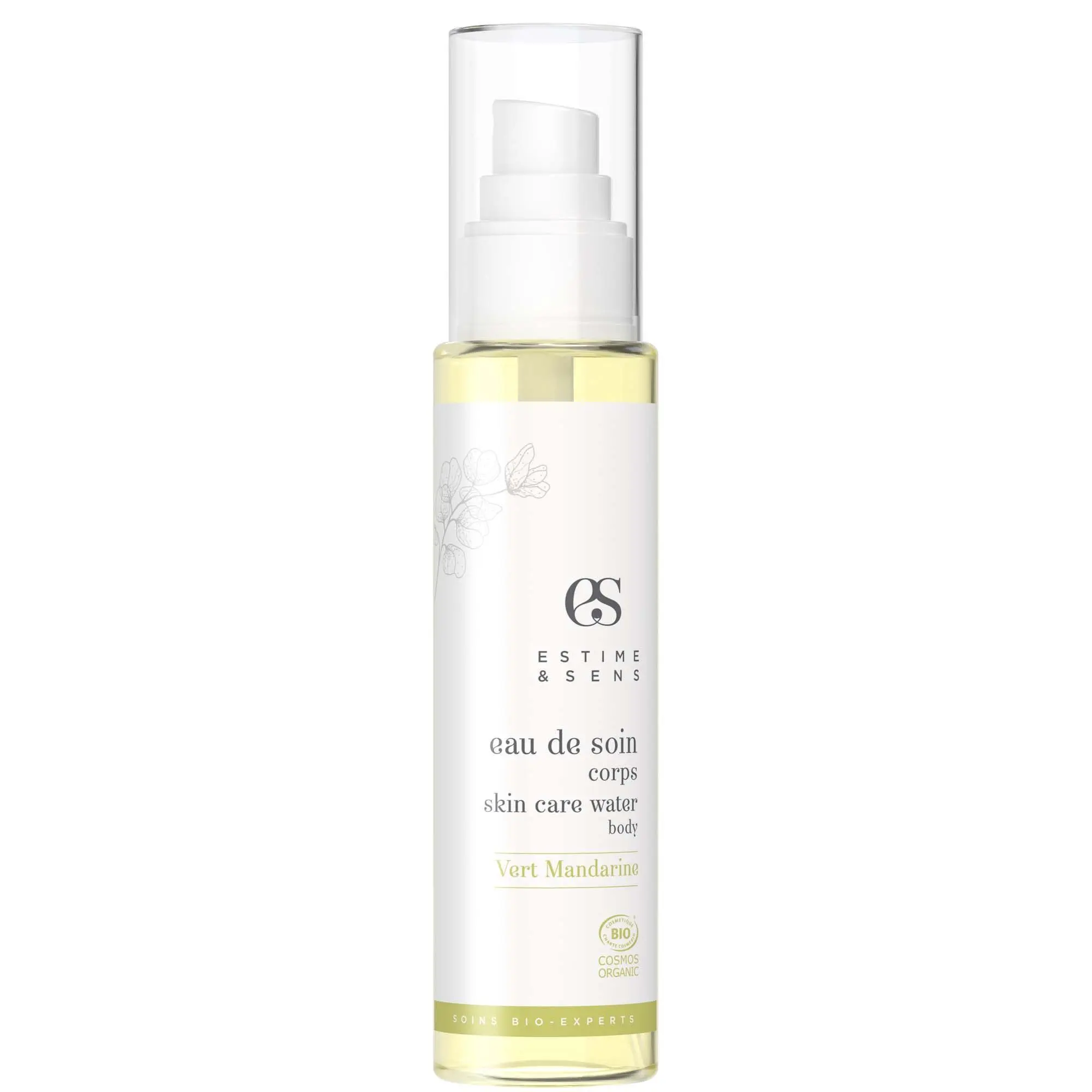 Estime & Sens - Souplesse et douceur : les eaux de soin Eau de soin vert mandarine- Baume
