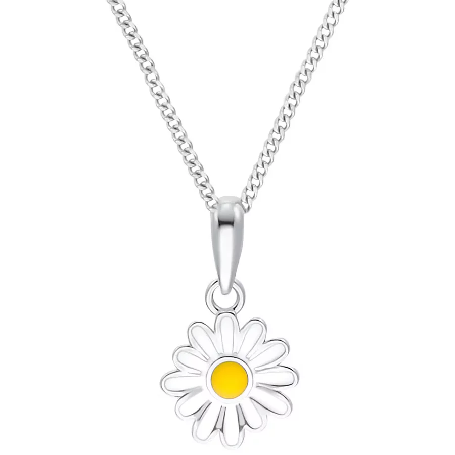 Prinzessin Lillifee Kinder-Halskette mit Blume Silber silver