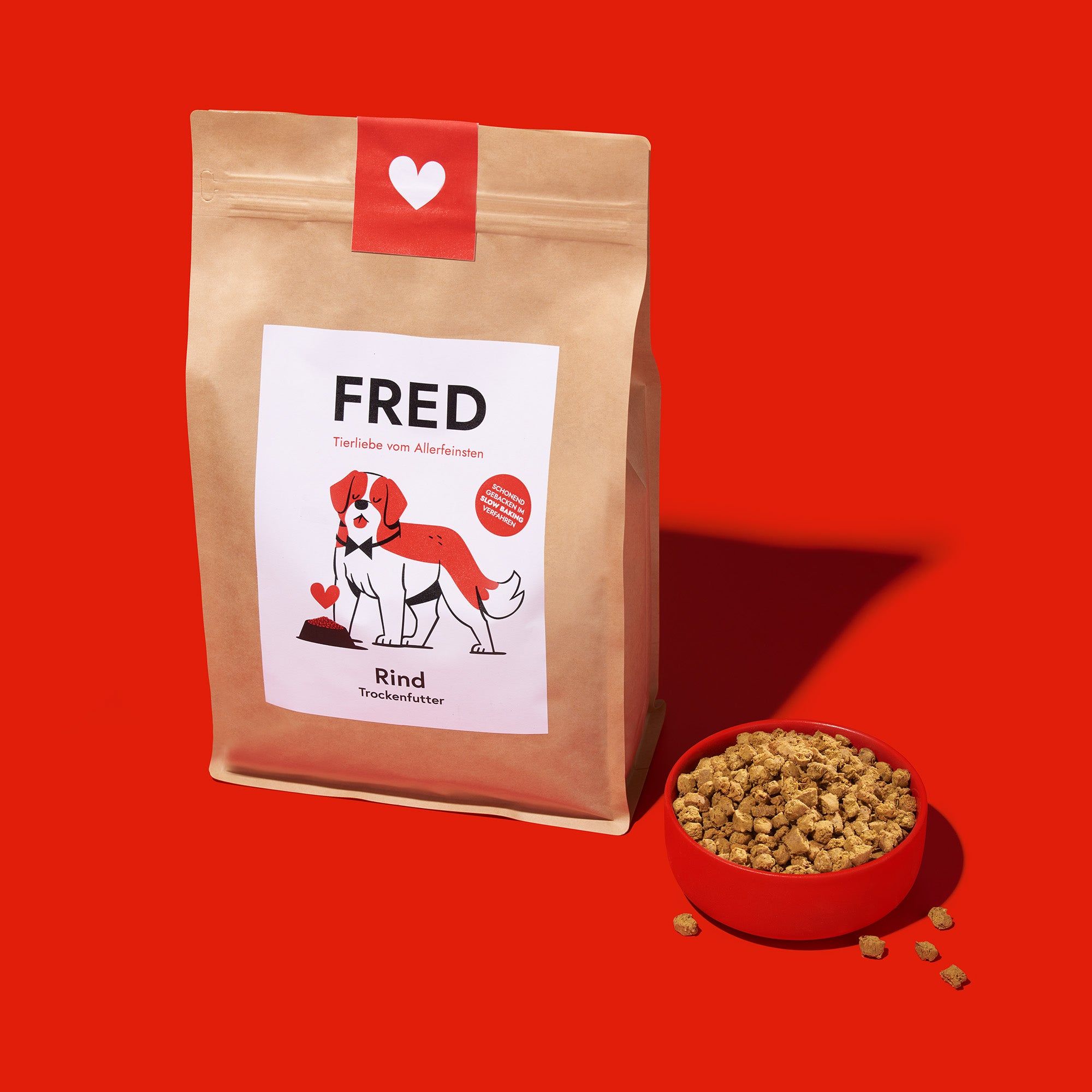 Fred & Felia FRED Trockenfutter Rind
