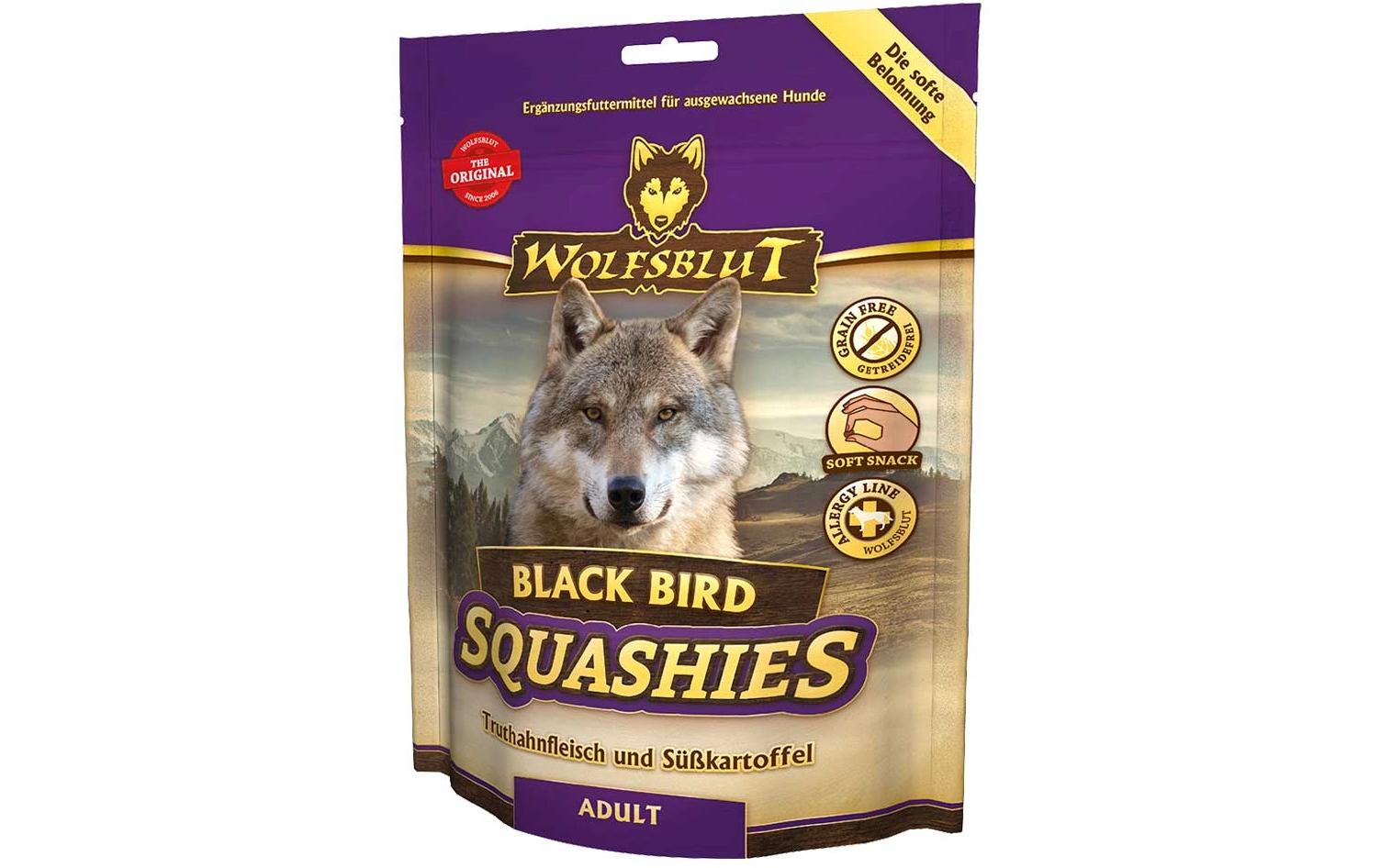 Snack Softer Squashies Black Bird, 300 gErgänzungsfuttermittel für Hunde
