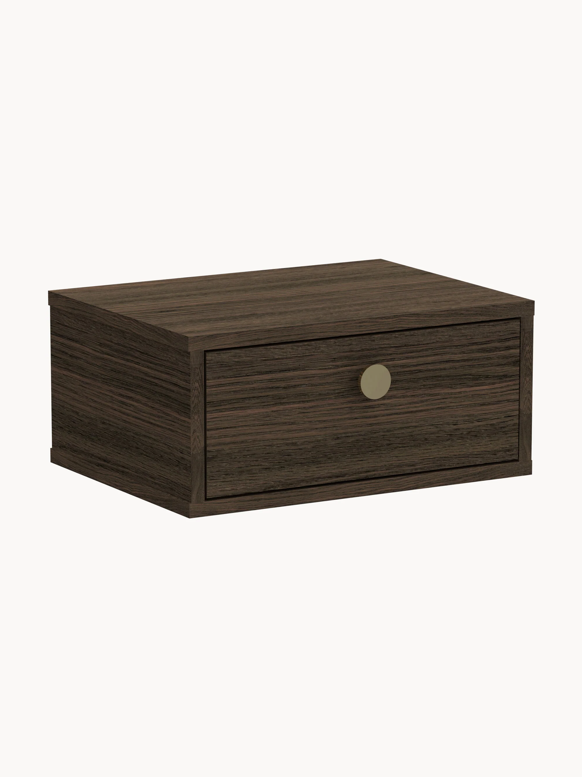 Houten wandnachtkastje Monfort