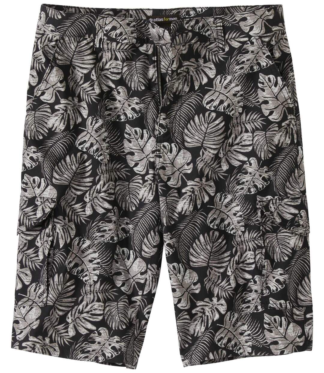 Bermuda Cargo Toile Palmiers