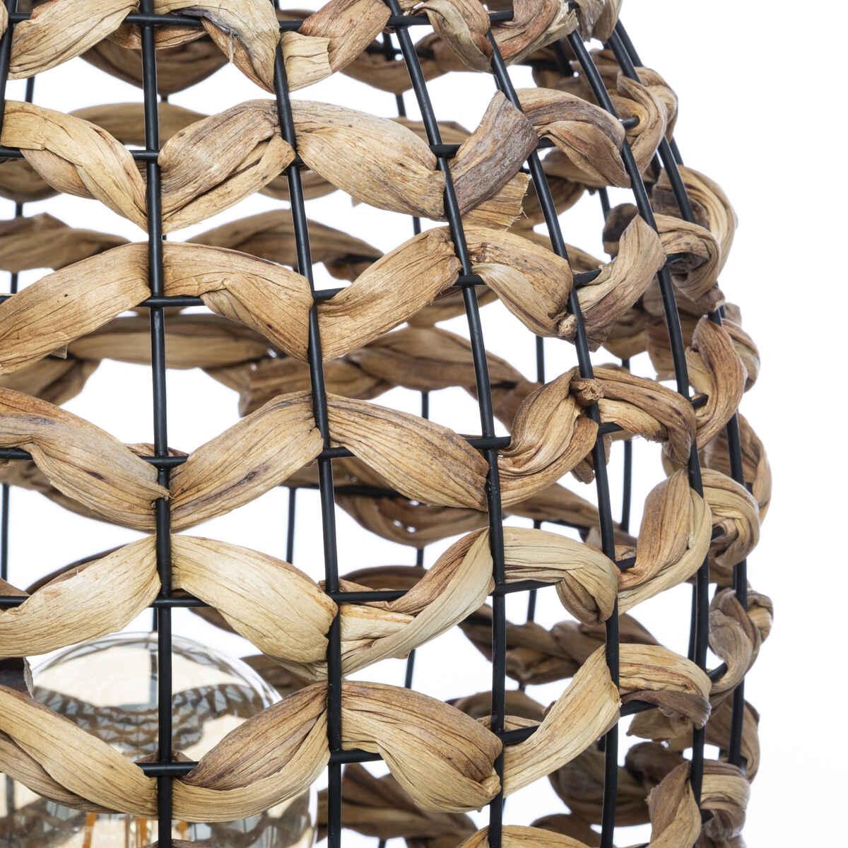 LAMPE JACINTHE NATUREL H.40CM