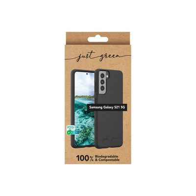 Just Green - coque de protection pour Samsung S21 - black