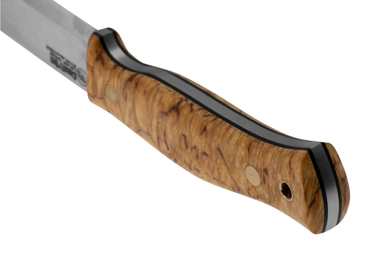 Casström No. 14 SFK 13424 Curly Birch met firesteel, bushcraftmes