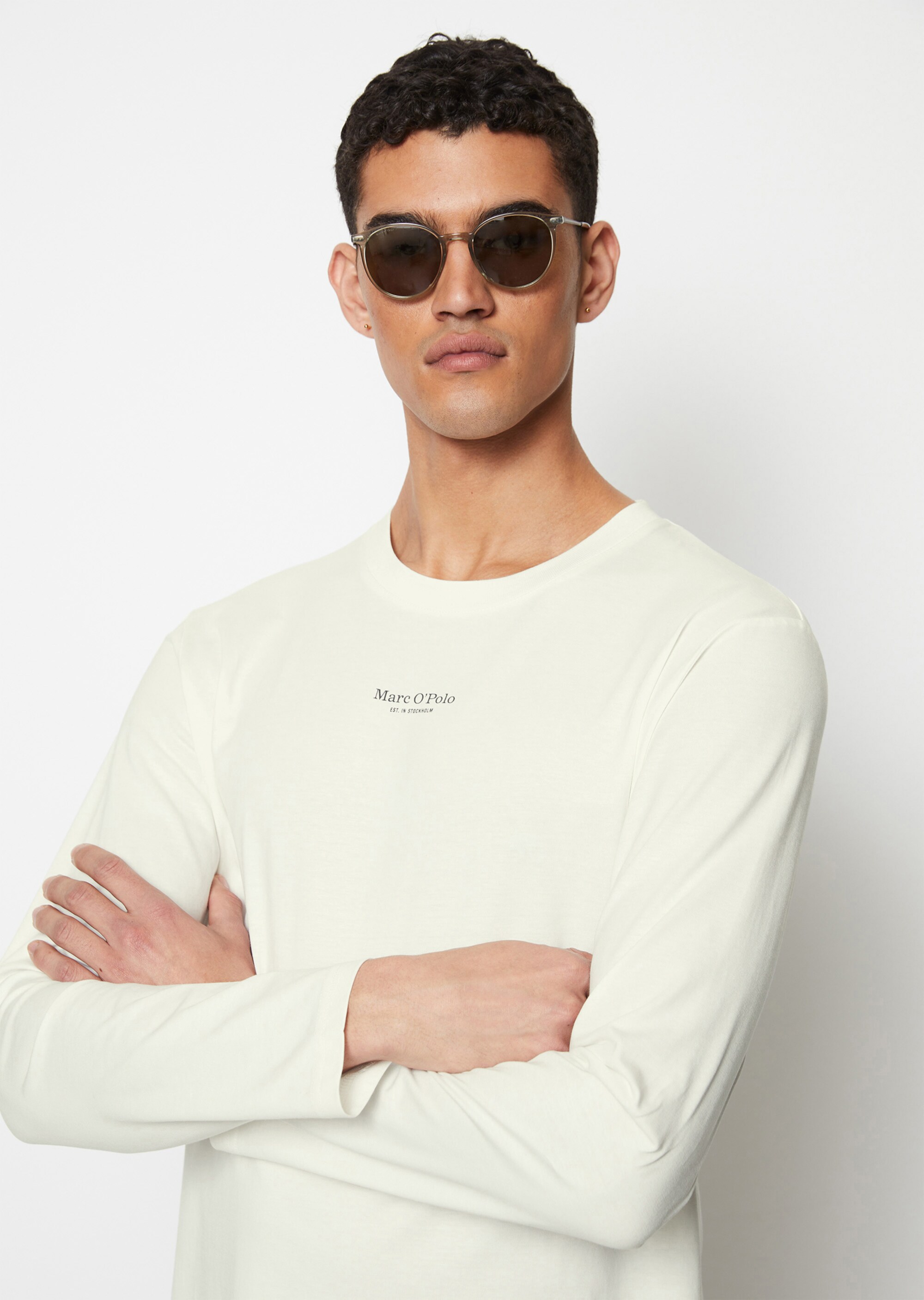 Longsleeve regular aus reiner Bio-Baumwolle