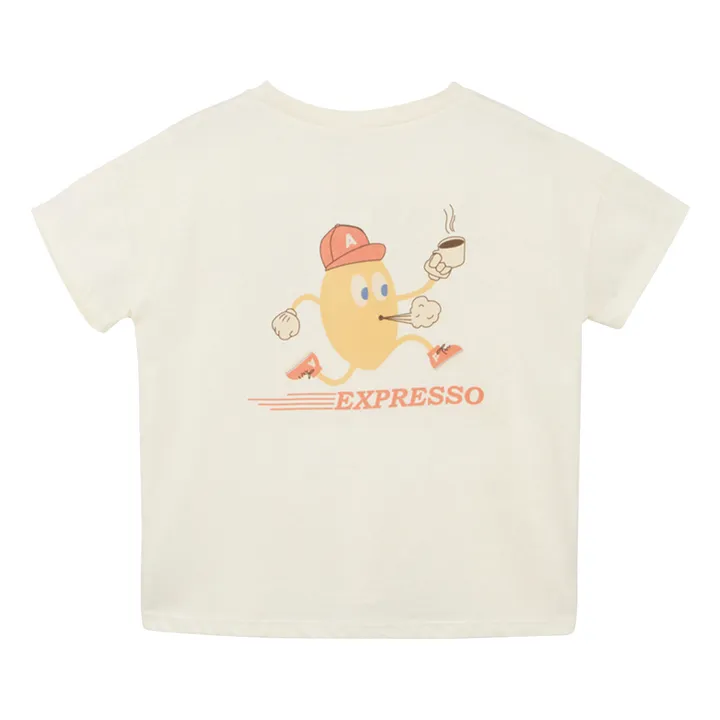 Arsène et Les Pipelettes T-Shirt Frampton Coton Bio | Ecru