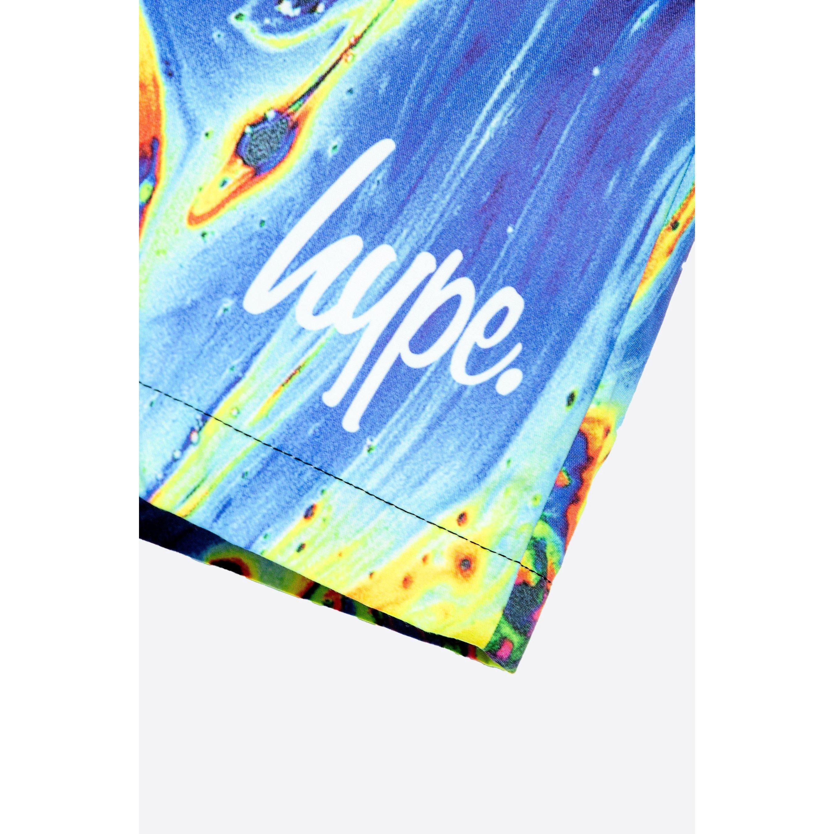 Hype Marble Swim Shorts Juniors