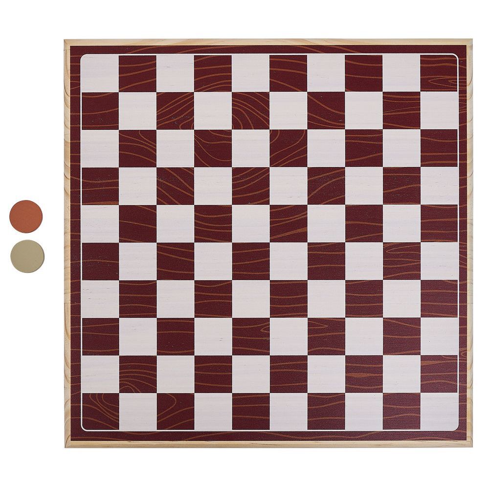 Jeu de dames en bois