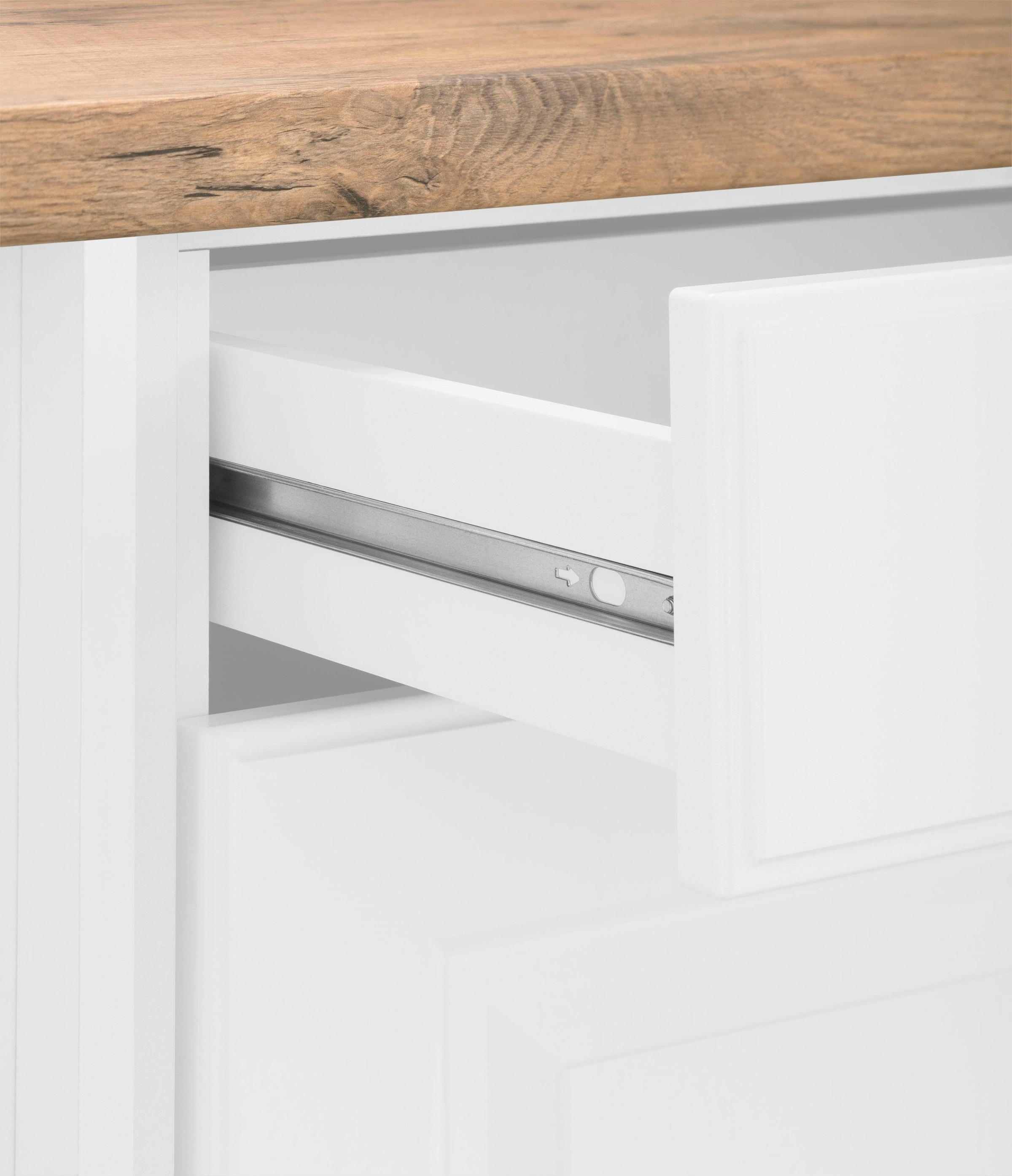 wiho Küchen Unterschrank »Erla« 150 cm breit mit Kassettenfront