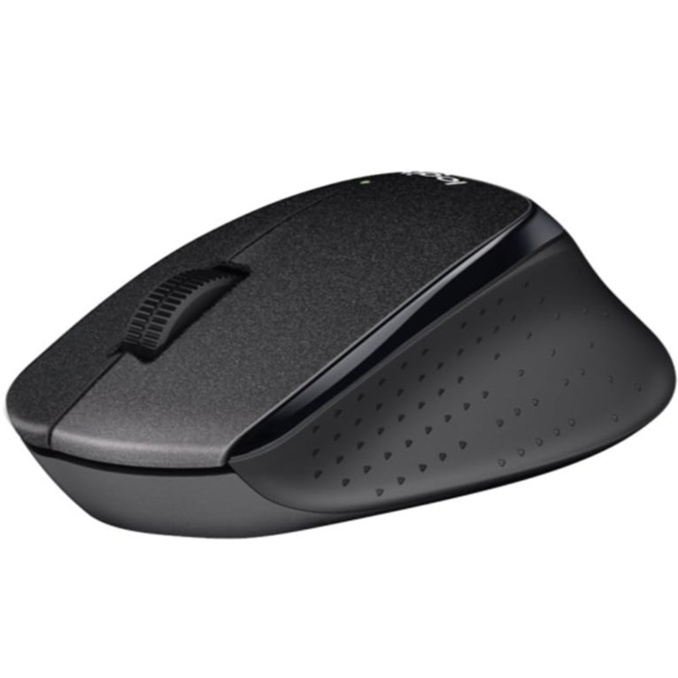 ZM330 Silent Plus Mouse Kabellose 2.4 Ghz Optische Wireless Maus (910-004909) - Schwarz