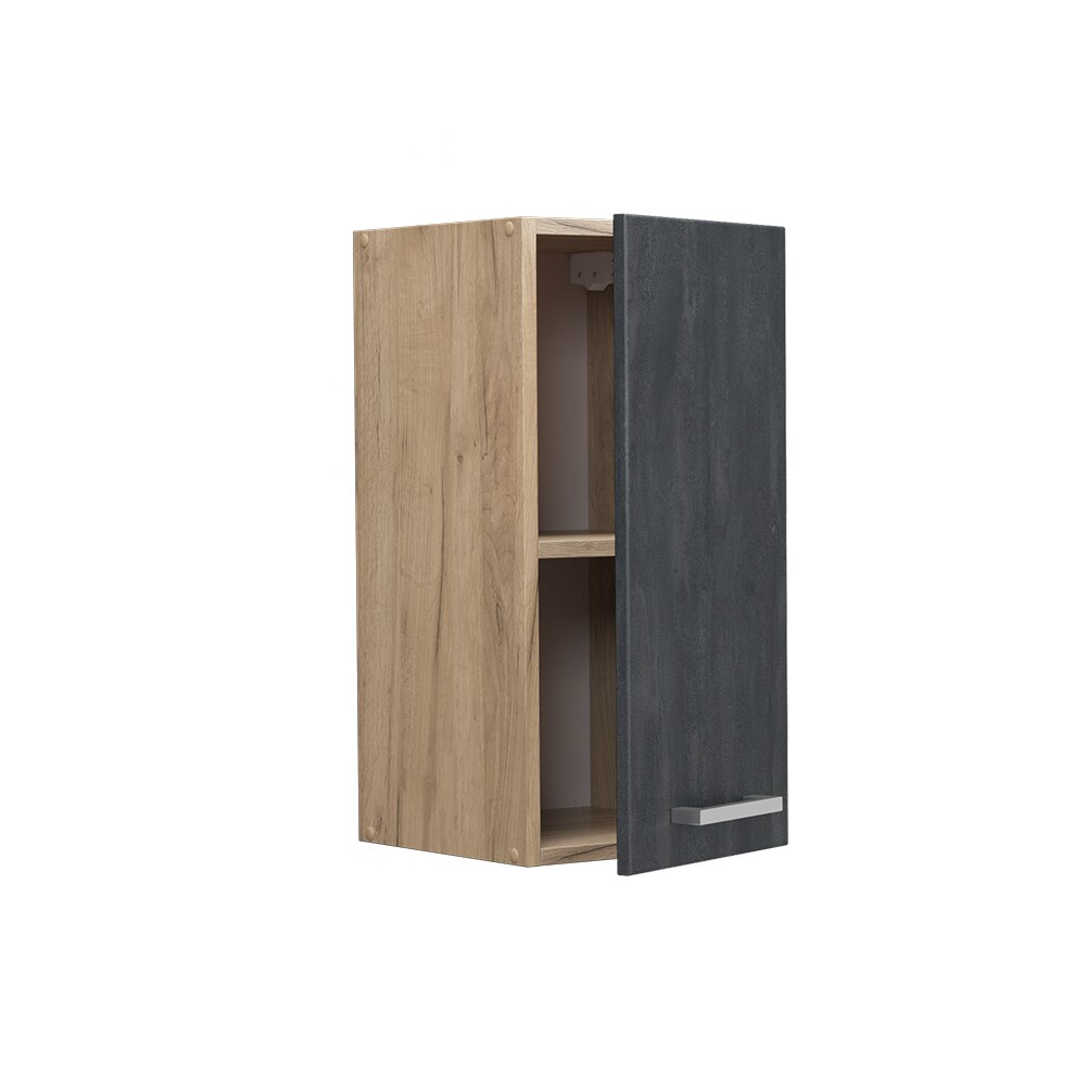 Vicco Hängeschrank R-Line Schwarz Beton Eiche 30 cm