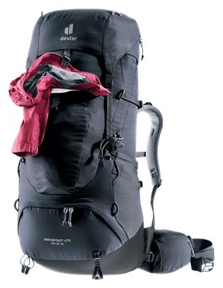 Sac de Randonnée Deuter Aircontact Lite 45   10 SL Noir Femme
