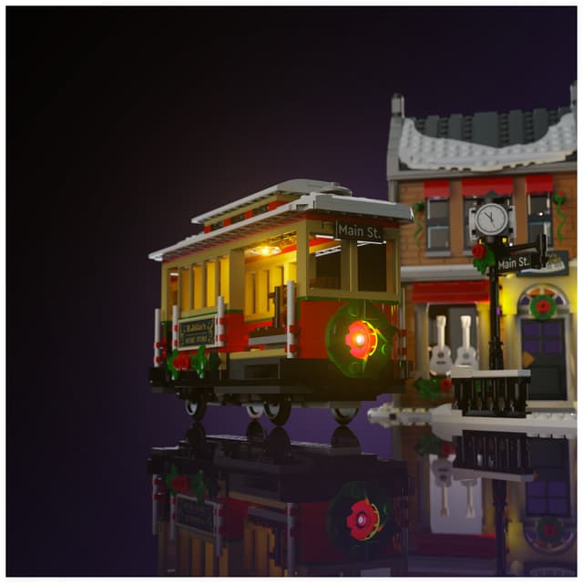 Light My Bricks™ Holiday Main Street lyskit