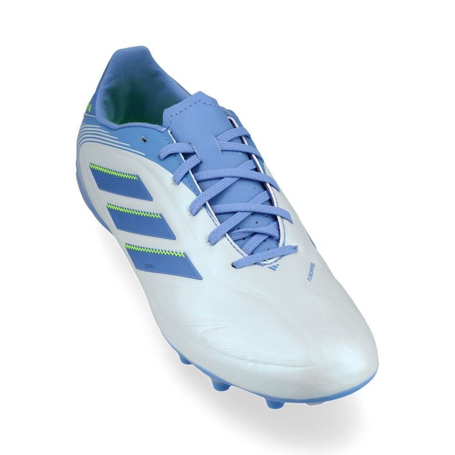 adidas Copa Pure League III FG/AG Celestial Victory - Bleu/Blue Fusion/Lucid Lemon Enfant