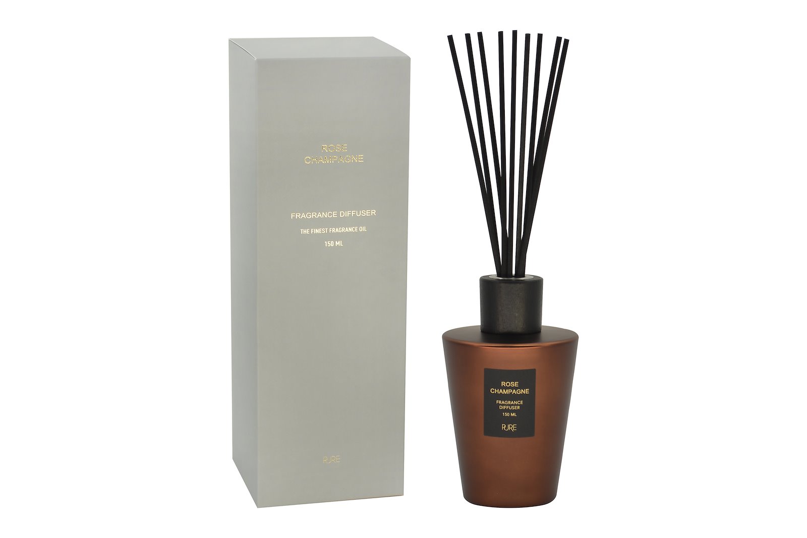 Rose Champagne duftpinner Kobber, 150ml.