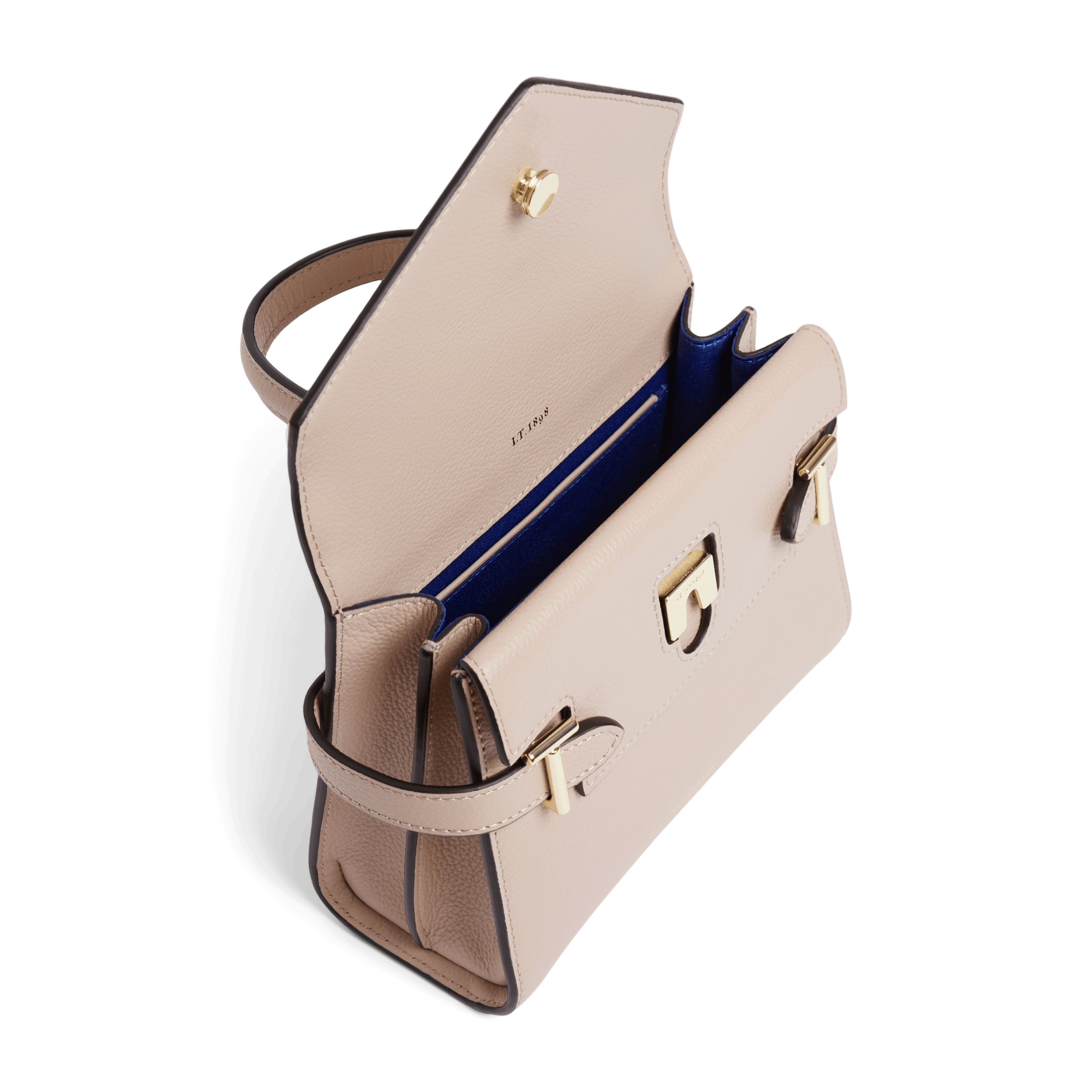 EMILIE - Sac à main en cuir | Beige