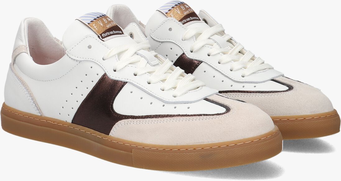 witte floris van bommel lage sneakers sfw-10096 minni