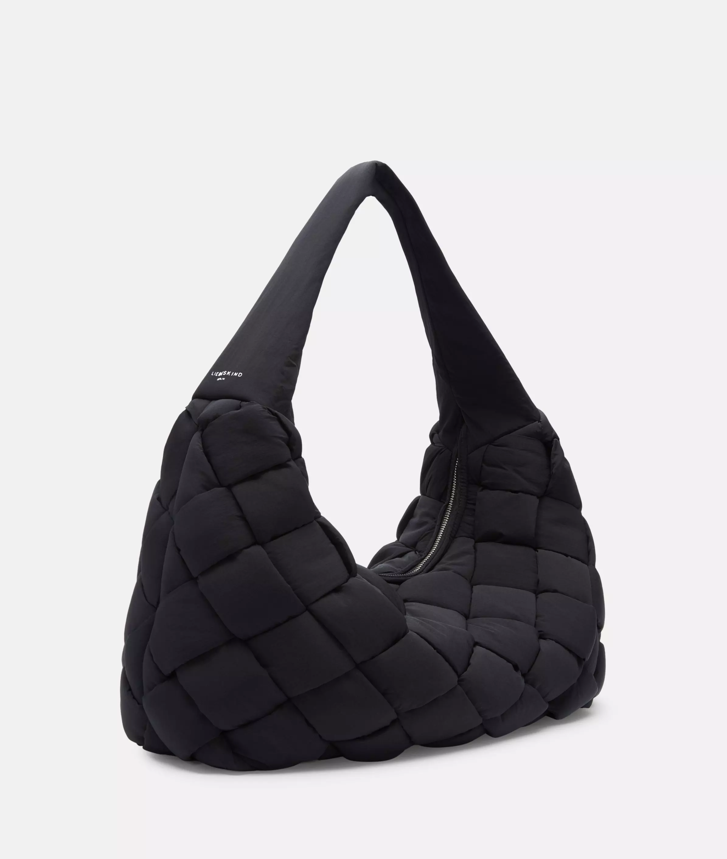Nylon Bo Hobo L Large nylon bag with padded quilting
